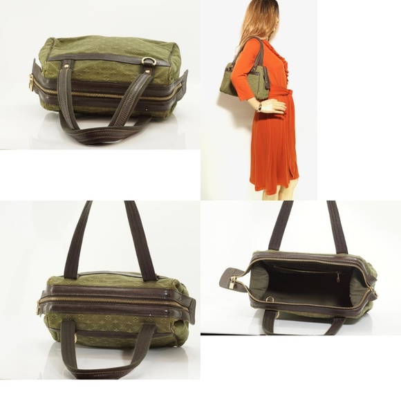 Auth Louis Vuitton Josephine Pm Bag #819L12 - Picture 6 of 7